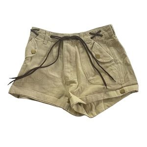 Khaki High Waisted Shorts Women’s Size Small